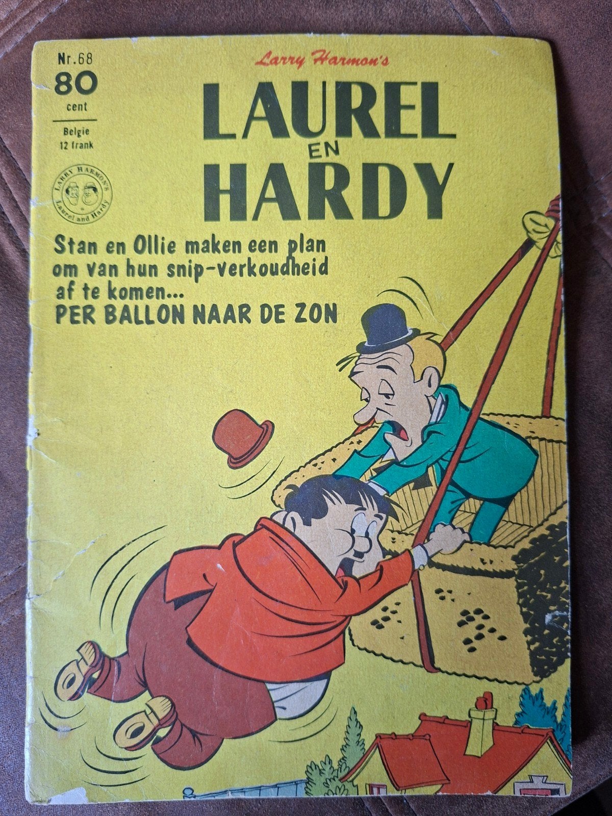 Vintage Stripboeken:Laurel & Hardy, Meerdere stripboeken, Ophalen of Verzenden, Gelezen, Diverse auteurs
