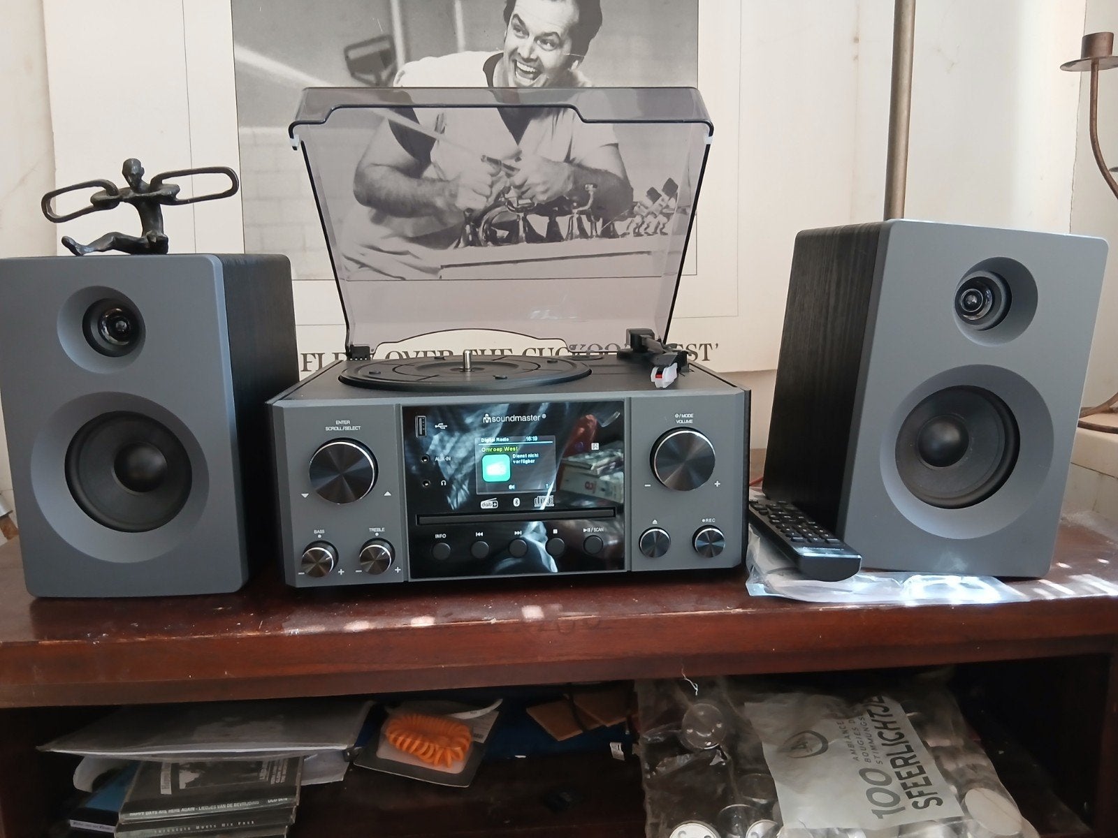 Soundmaster stereoset, Ophalen