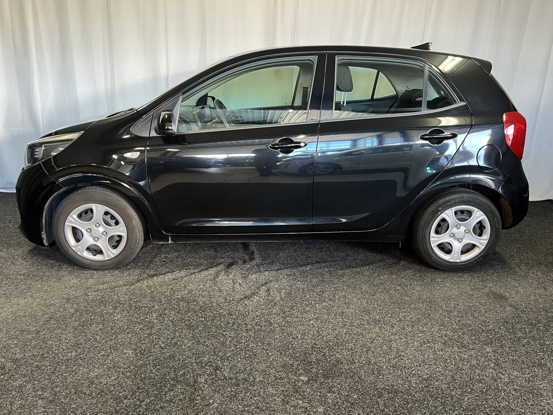 Kia Picanto 1.0 MPi ComfortPlusLine 1E EIGN/AIRCO/APPLE/CAME, Voorwielaandrijving, Stof, Gebruikt, Met garantie (alle)