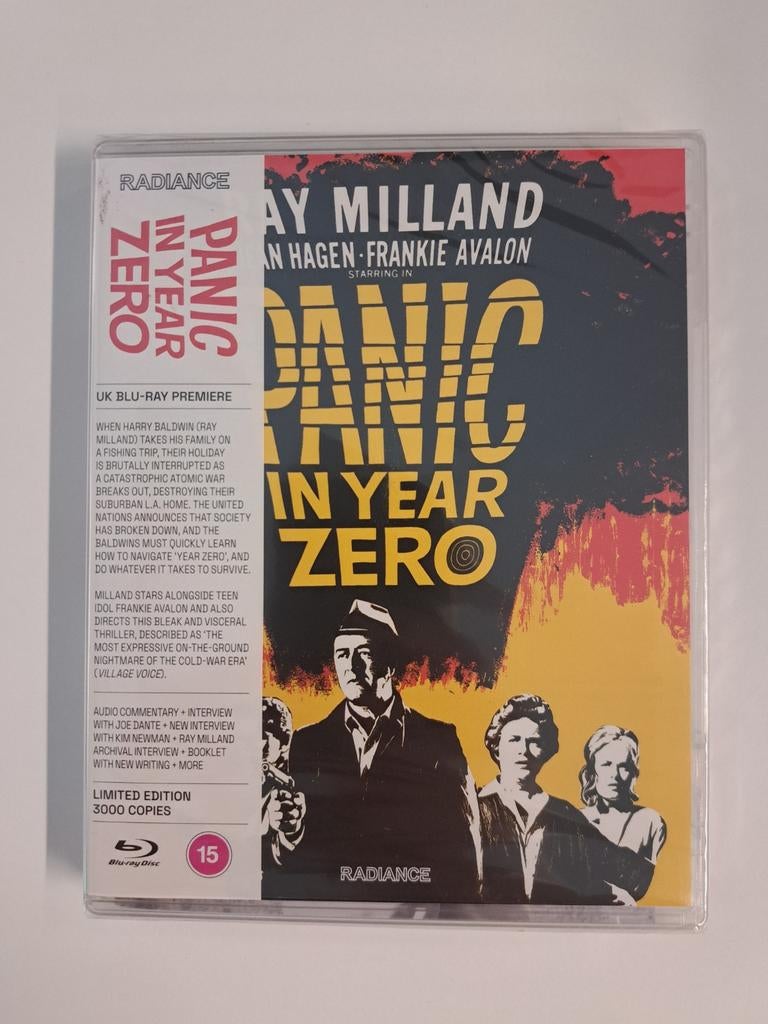 Panic in Year Zero - Radiance Limited Edition Blu-ray, Ophalen of Verzenden, Zo goed als nieuw, Science Fiction en Fantasy