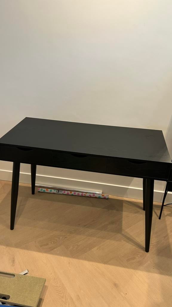 Bureau Montijo zwart, Huis en Inrichting, Bureaus, Ophalen, 110 cm, Scandinavisch, Hout