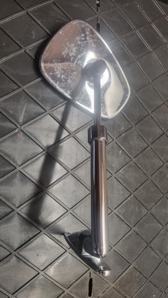 Klassieke Chrome Zijspiegel voor Oldtimer, Ophalen of Verzenden, Gebruikt, Universele onderdelen