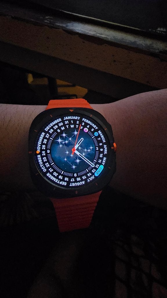 Samsung Galaxy Watch Ultra, Sieraden, Tassen en Uiterlijk, Smartwatches, Zwart, Samsung ⌚️, Ophalen of Verzenden, Zo goed als nieuw