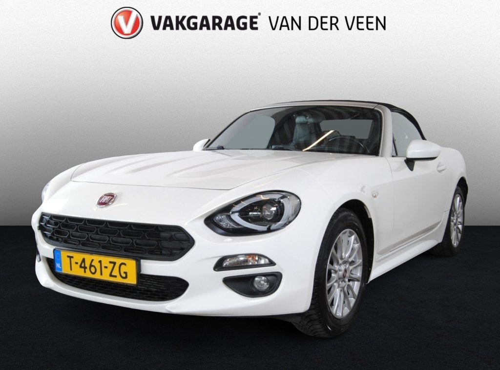 Fiat 124 Spider 1.4 M-Air T Ann. (bj 2016), Auto's, 1025 kg, Euro 6, 4 cilinders, Cabriolet