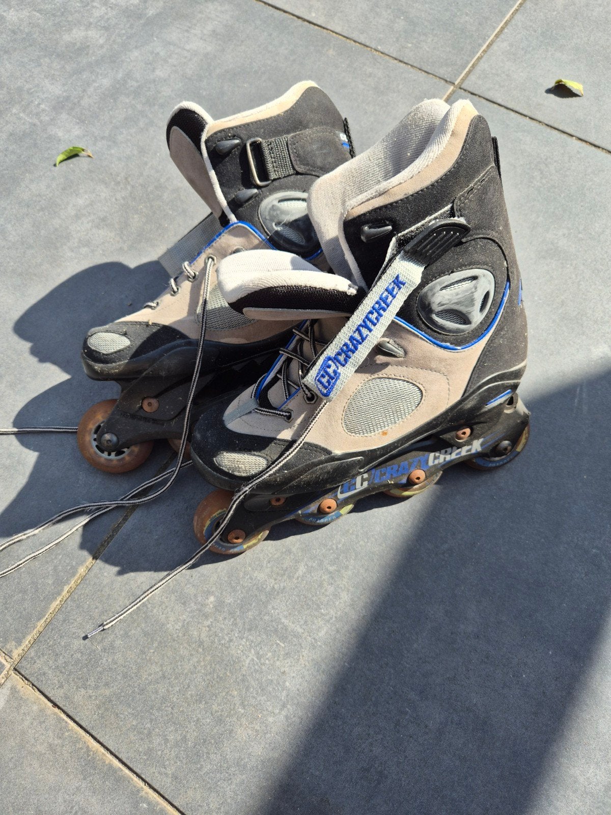Crazy Creek inline skates - Maat 42, Ophalen, Gebruikt, Inline skates 4 wielen, Overige merken