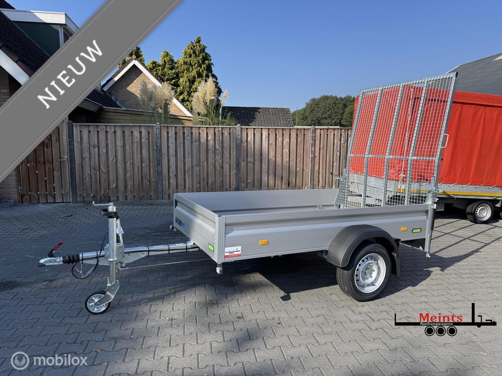 UNSINN Multitransporter enkelasser bakwagen 250x140 1400KG, Auto diversen, Nieuw