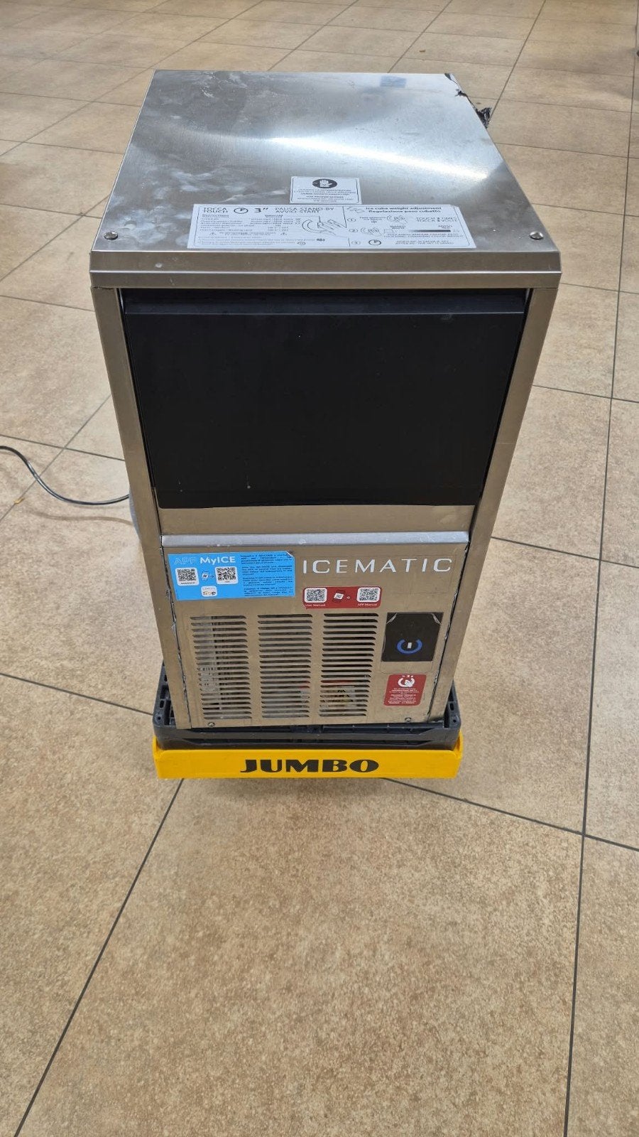 Icematic C28 AX professionele ijsblokjesmachine, Minder dan 85 cm, 200 liter of meer, Ophalen of Verzenden, 45 tot 60 cm