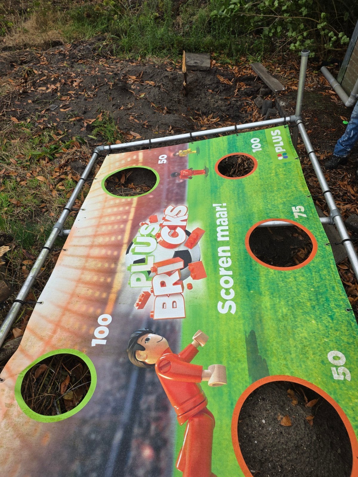 Voetbal Scorebord Spel - Scoren maar!, Ophalen, Gebruikt