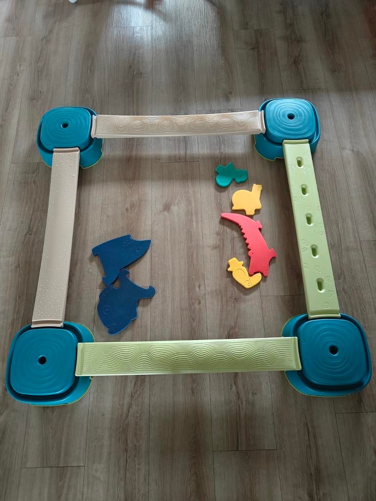 Behendigheidsparcours/kleutergym, Ophalen