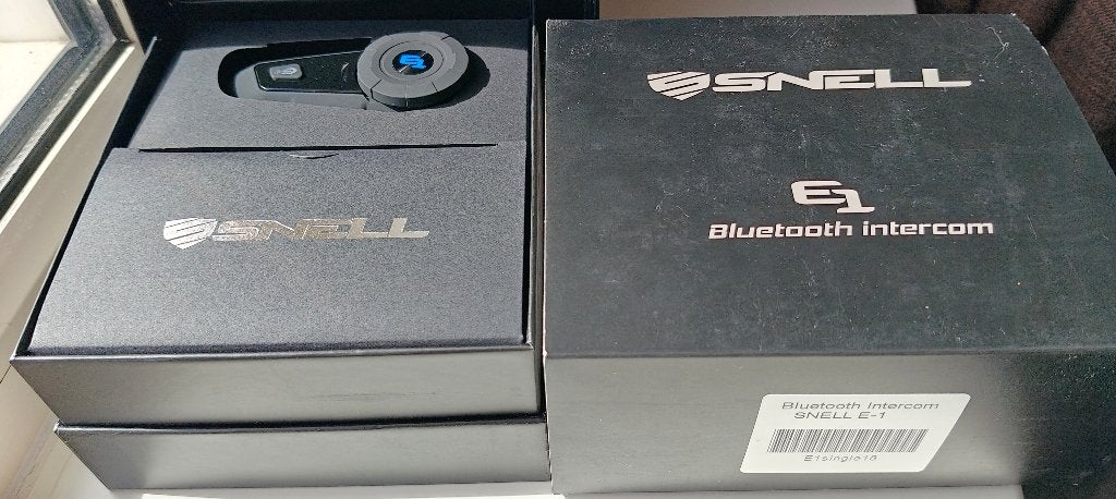 Intercom Snell E-1 Bluetooth, Ophalen of Verzenden, Nieuw