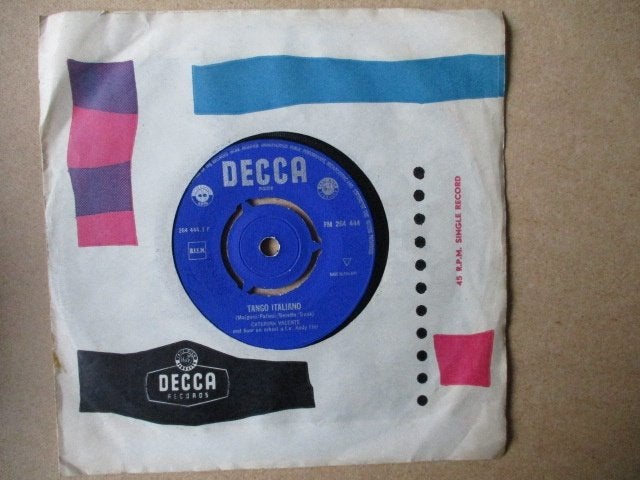 s5153 caterina valente - tango italiano, Ophalen, Gebruikt, 7 inch