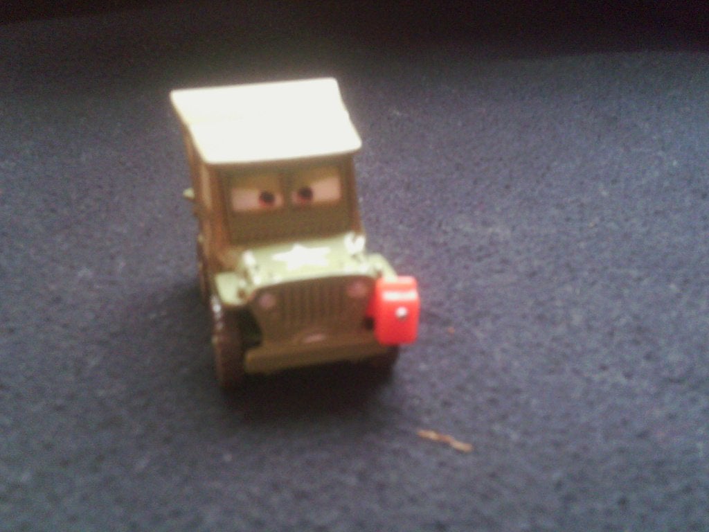 Disney Cars Auto's       Sarge met Jerrycan, Ophalen of Verzenden, Zo goed als nieuw