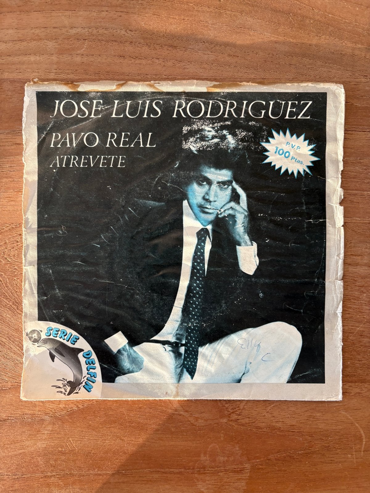 José Luis Rodríguez - Pavo Real / Atrevete (Single) 029, Cd's en Dvd's, Ophalen of Verzenden, Gebruikt, Schlager
