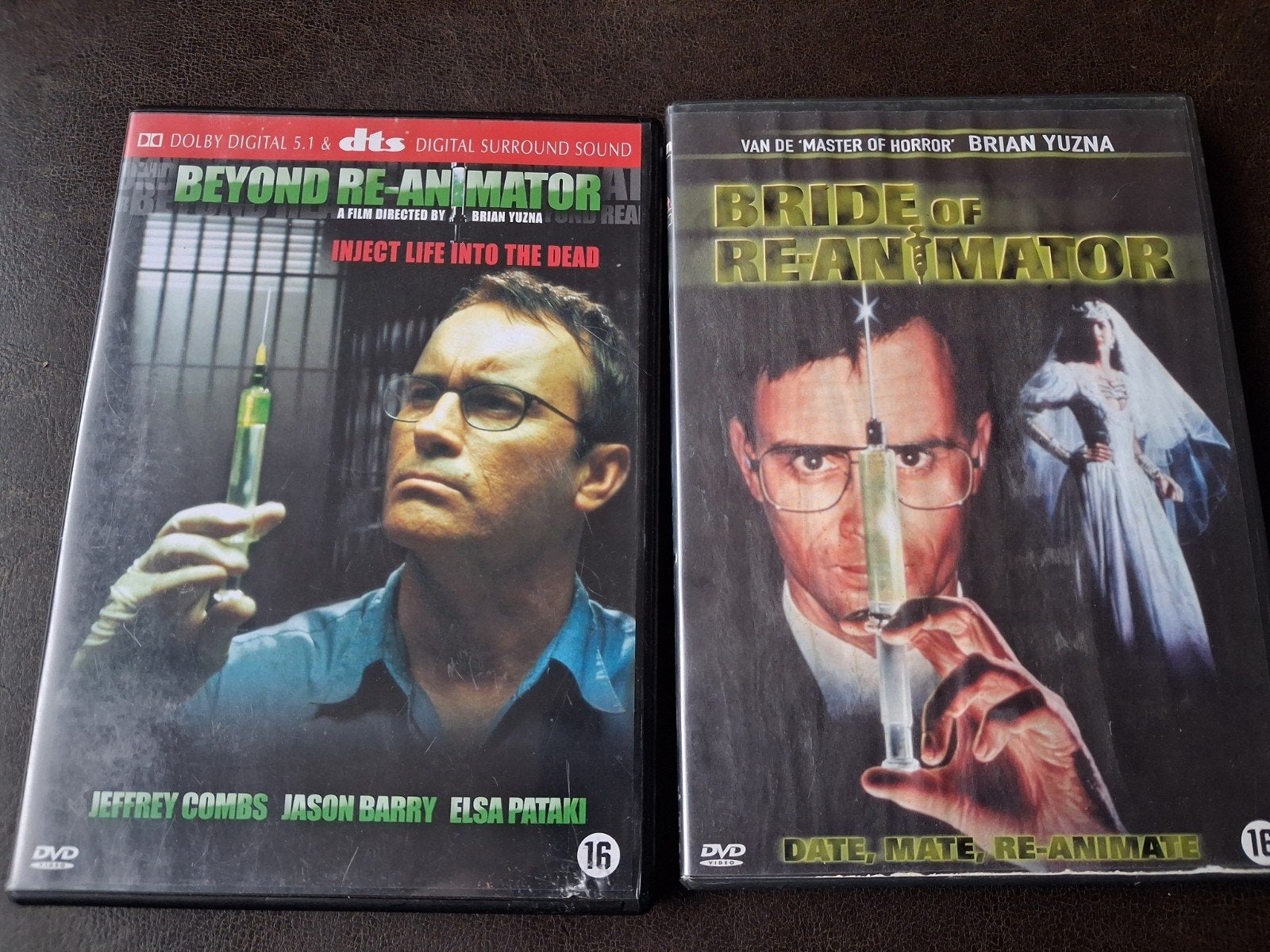 Beyond Re-Animator & Bride of Re-Animator DVD set, Cd's en Dvd's, Ophalen, Vanaf 16 jaar, Nederlands, Horror-komedie