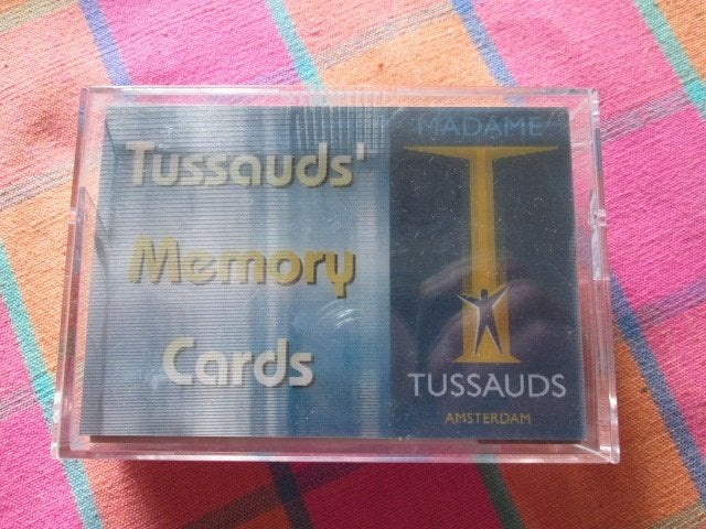 Tussauds Memory cards uit Amsterdam NIEUW , 3 euro, Ophalen, Nieuw