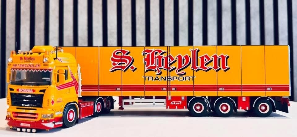 S. Heylen Belgium 2014 Tekno 1:50, Ophalen of Verzenden, Zo goed als nieuw, Bus of Vrachtwagen, Tekno