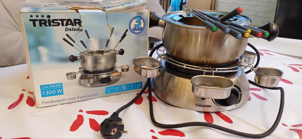 Fonduepan op stroom, Ophalen of Verzenden, Nieuw, Overige materialen