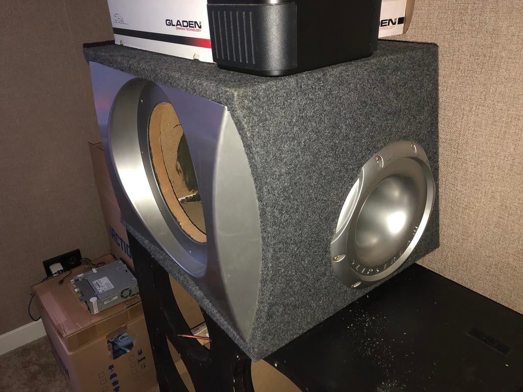 Jbl 12 inch power sub behuizing usa!, Ophalen, Zo goed als nieuw