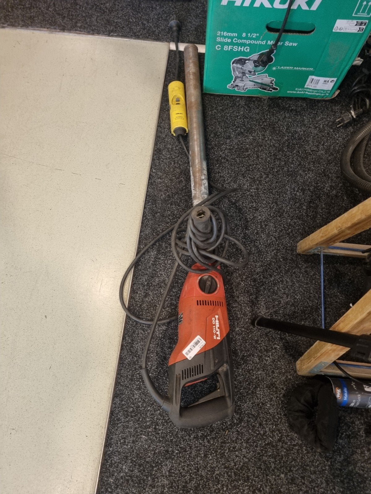 Hilti DD 110-W Boorhamer - Krachtig en Betrouwbaar, Doe-het-zelf en Verbouw, Ophalen, Gebruikt