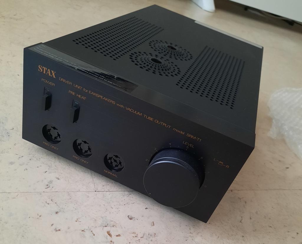 STAX SRM-T1 hoofdtelefoon versterker, Ophalen, 120 watt of meer, Overige merken