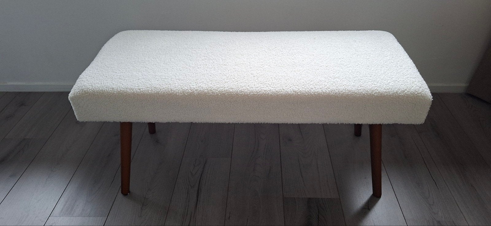 bankje met teddystof, Ophalen, Minder dan 50 cm, 75 tot 100 cm, Zo goed als nieuw