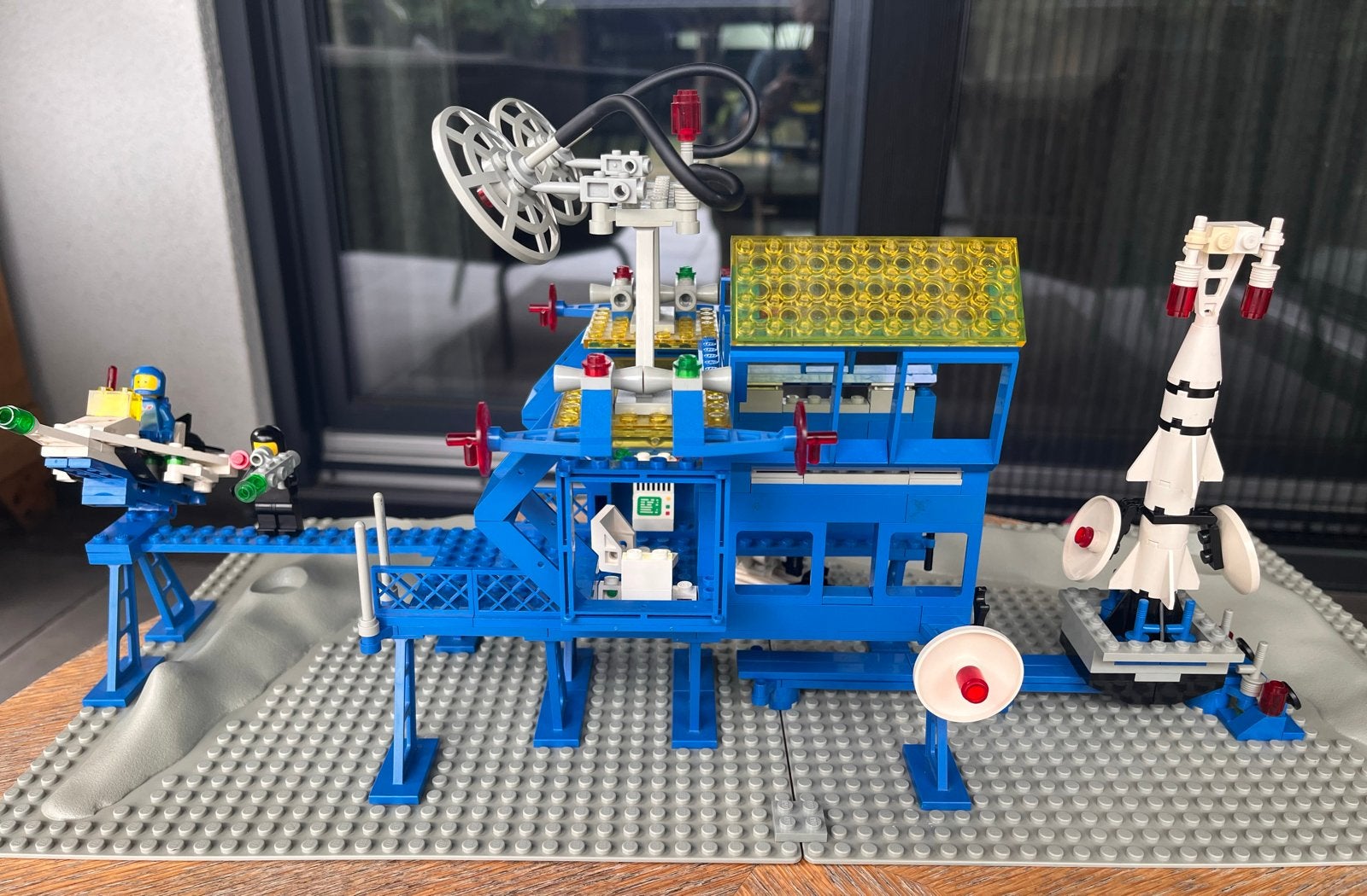 Vintage Lego Space set 6971 uit 1984 - Compleet (op 1 raam n, Ophalen of Verzenden, Gebruikt