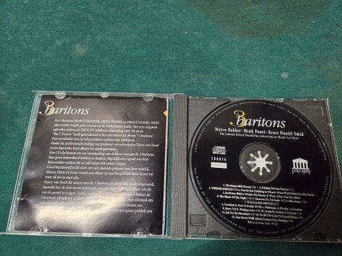 cd de 3 baritons, Ophalen of Verzenden