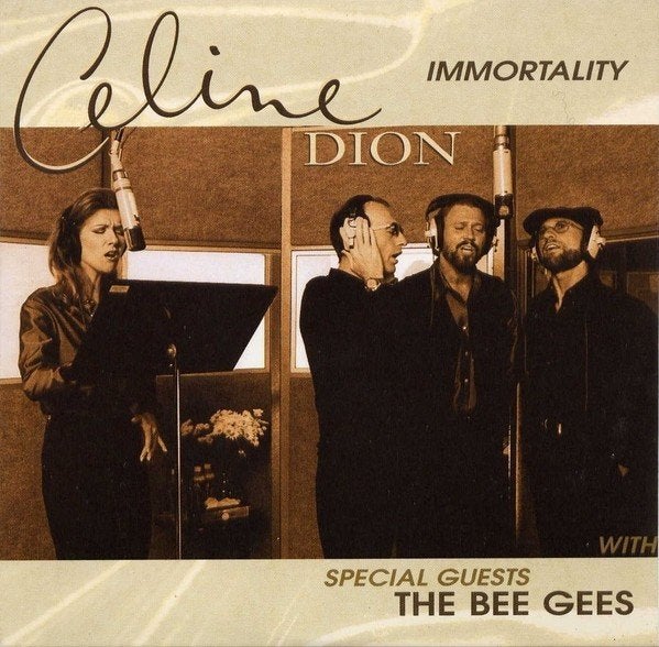 Celine Dion/Bee Gees-Immortality (top 2000) 4 trk. CDsgl nw., Cd's en Dvd's, Ophalen of Verzenden, Zo goed als nieuw, Pop