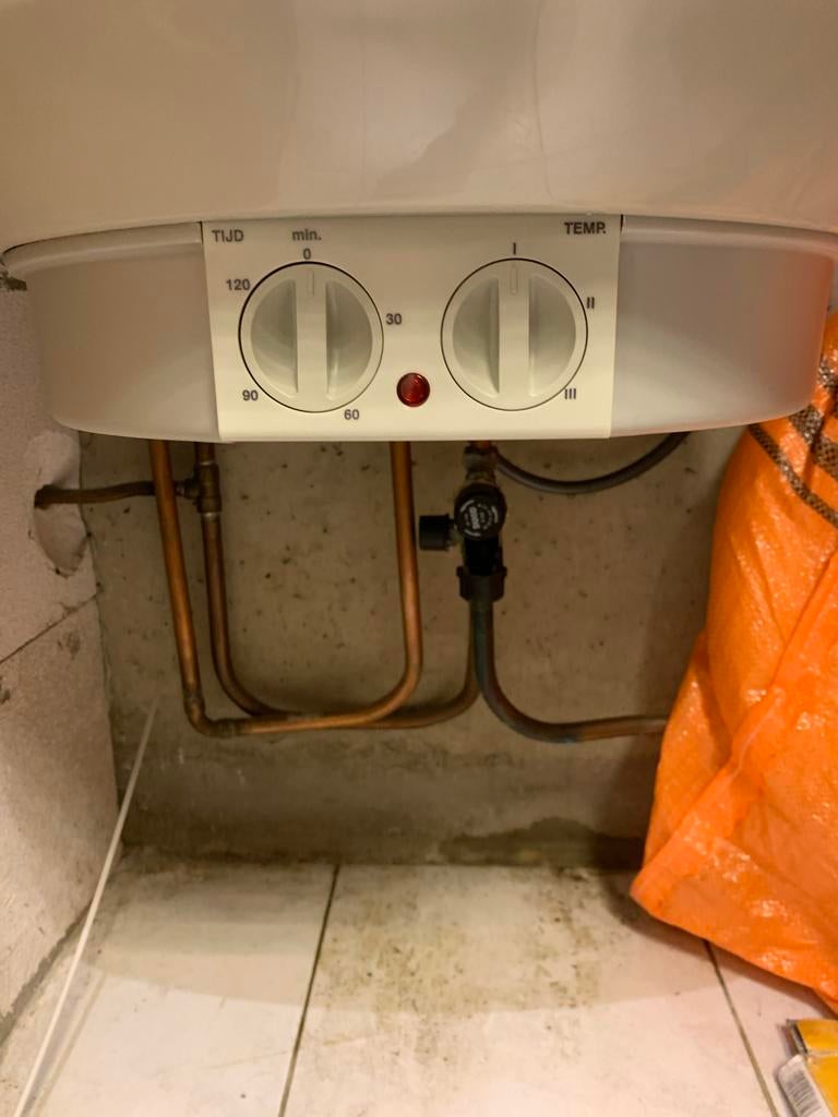 Itho Daalderop 80 liter elektrische boiler (Duo Koper, 20 tot 100 liter, Ophalen, Gebruikt, Boiler