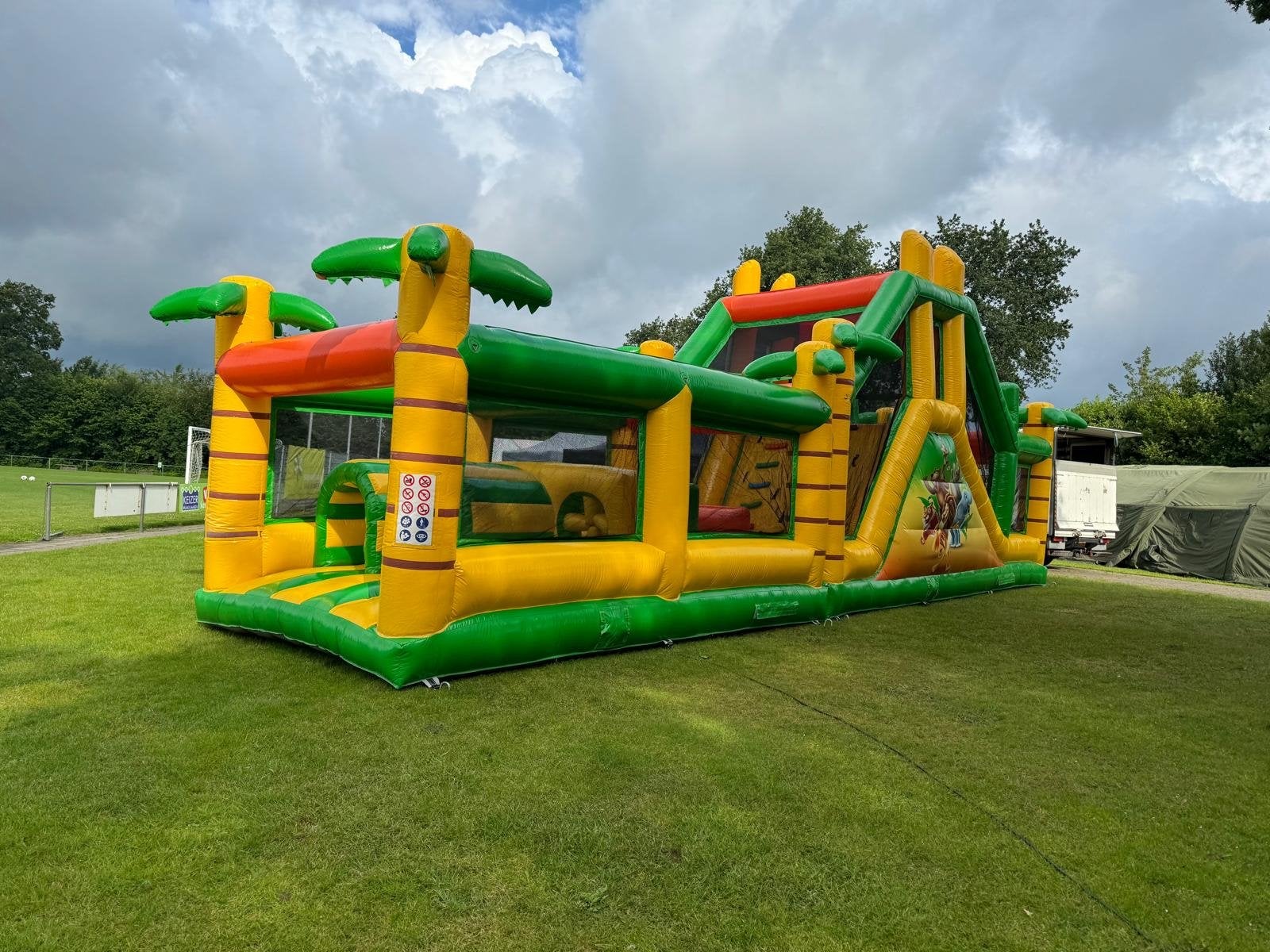Stormbaan Jungle 13.5m te huur - Incl. certificaat, Ophalen of Verzenden, Gebruikt