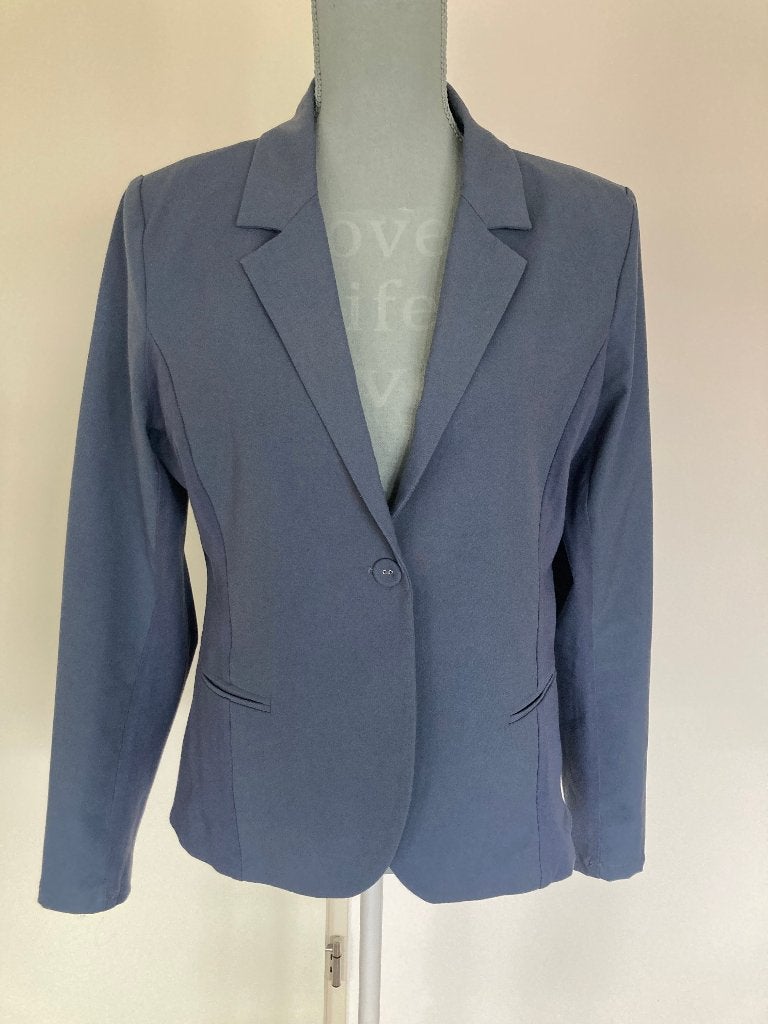 Jasje/colbertje/blazer - Kaffe, Blauw, Kaffe, Maat 42/44 (L), Ophalen of Verzenden