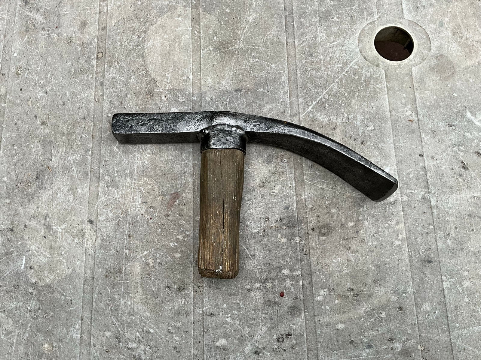 De Wit straathamer - Prima te gebruiken, Doe-het-zelf en Verbouw, Gereedschap | Handgereedschap, Ophalen of Verzenden, Gebruikt