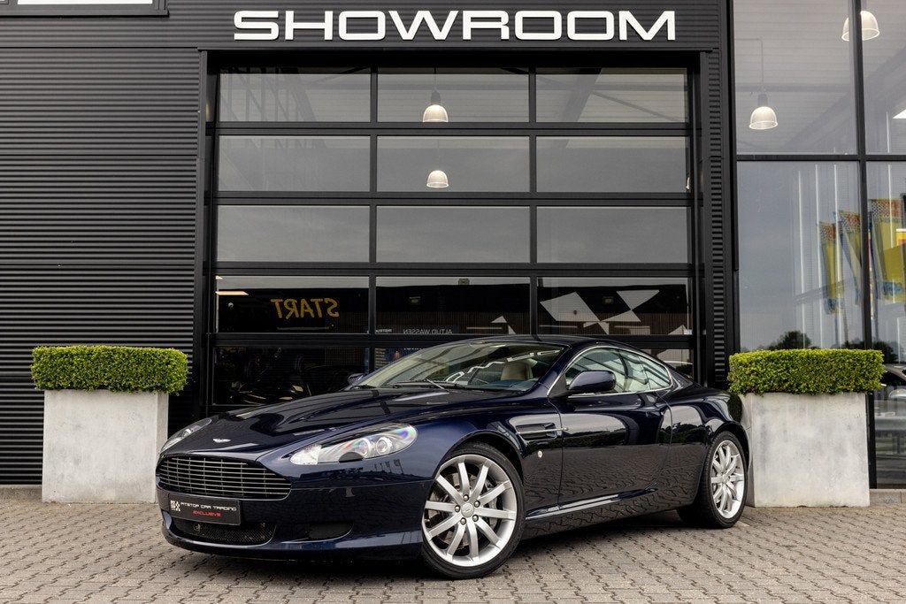 Aston Martin DB9 5.9 V12 Touchtronic, 2e eigenaar, Liefhebbe, Auto's, Automaat, Achterwielaandrijving, 12 cilinders, Leder
