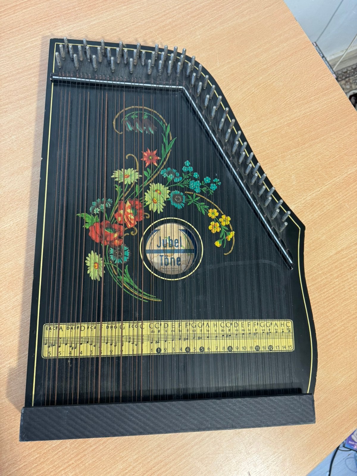 Vintage Tafelciter Jubel Tone, Muziek en Instrumenten, Ophalen of Verzenden, Gebruikt, Citer
