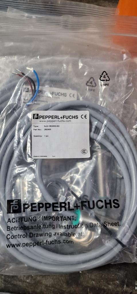 Pepperl+Fuchs NJS-18GM50-E2 Inductieve Sensor, Ophalen of Verzenden