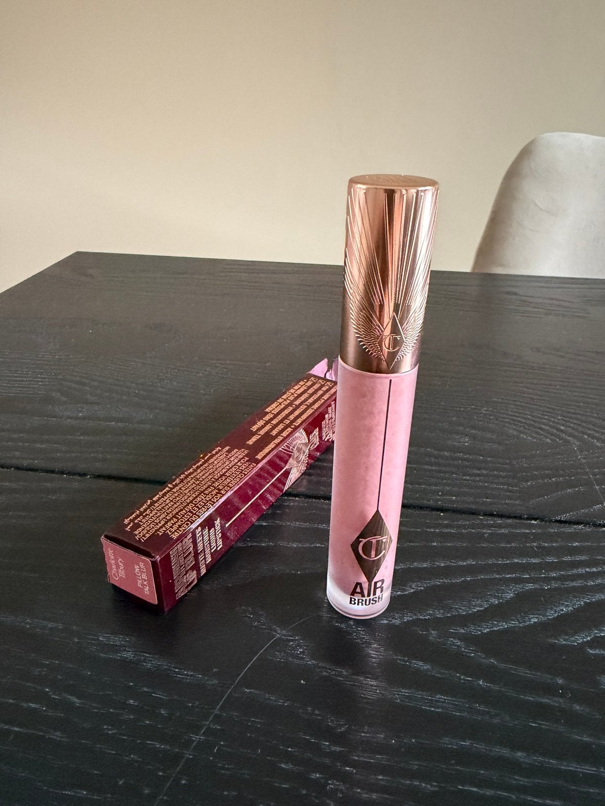 Charlotte Tilbury airbrush lip blur pillow talk (nieuw), Ophalen of Verzenden, Nieuw, Roze, Lippen