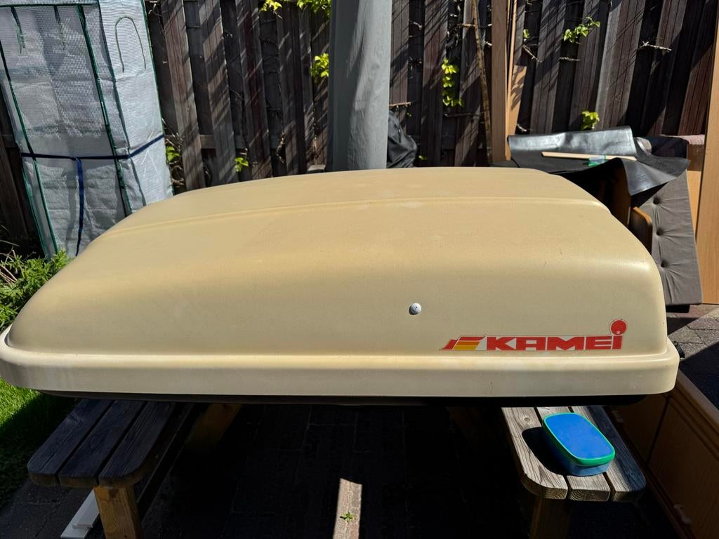 Kamei dakkoffer - Ruime en betrouwbare bagageopslag, Auto diversen, Dakkoffers, Ophalen, Gebruikt
