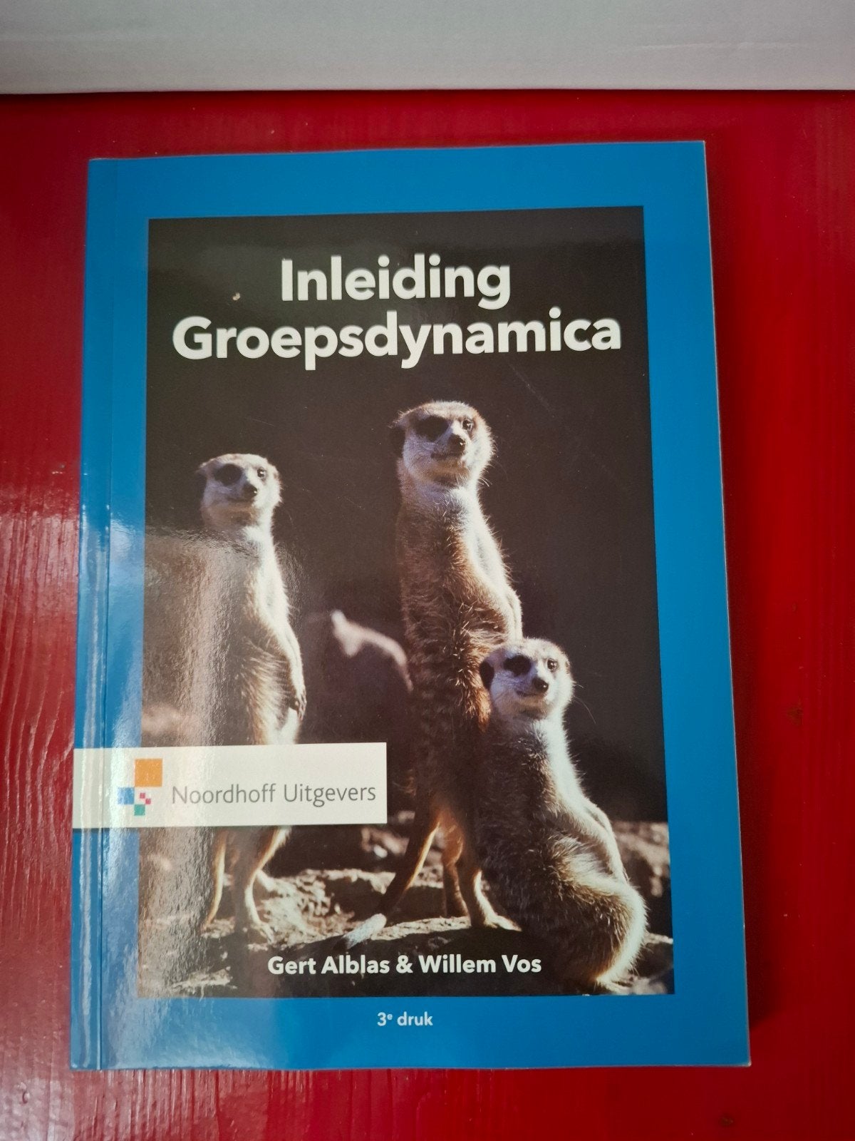 Inleiding Groepsdynamica - Alblas & Vos (3e druk), Boeken, Studieboeken en Cursussen, Gert Alblas & Willem Vos, Zo goed als nieuw