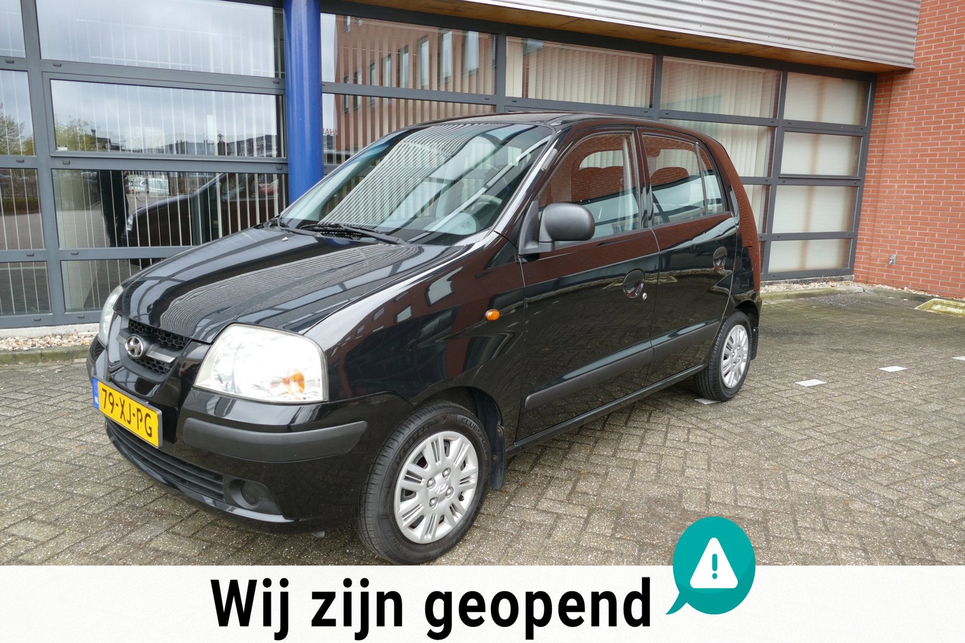 Hyundai Atos 1.1i Active Cool Airco Apk 02-04-2027, Auto's, Voorwielaandrijving, Stof, 31 €/maand, 4 cilinders
