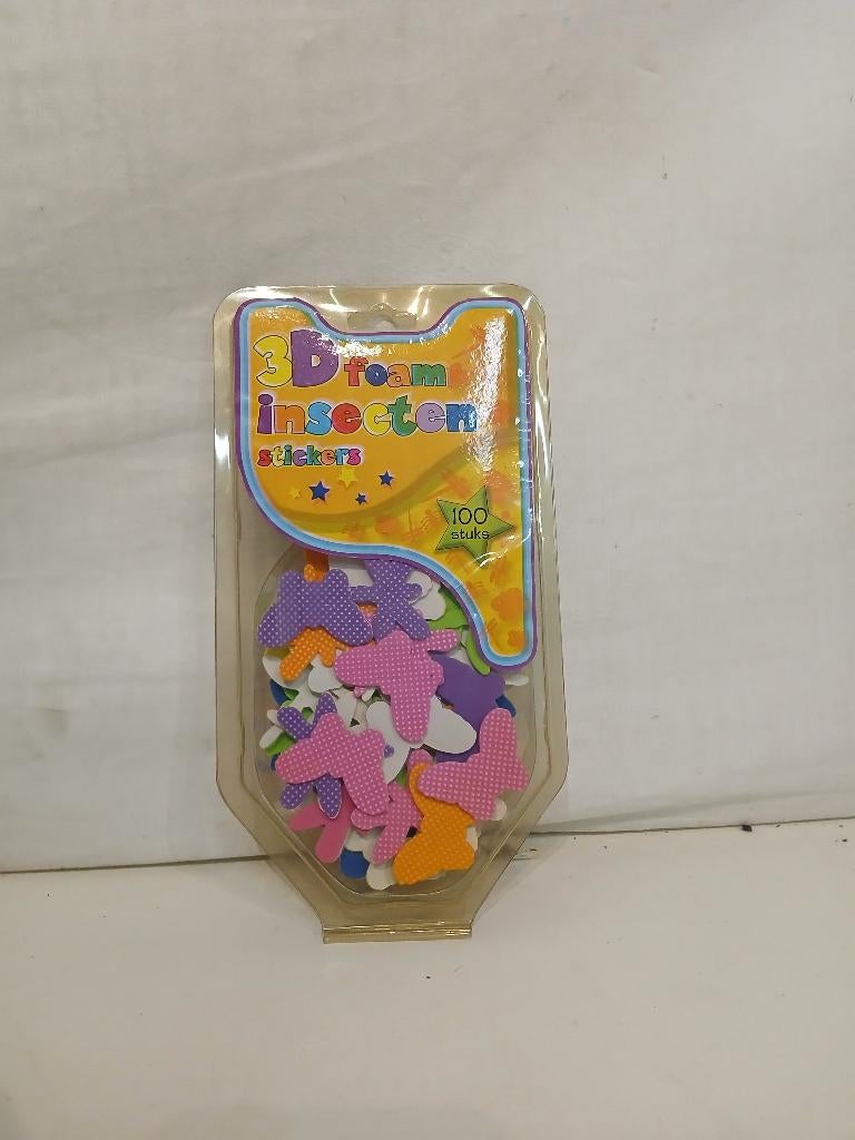 3D foam insecten stickers, Ophalen of Verzenden, Nieuw, Meerdere stickers