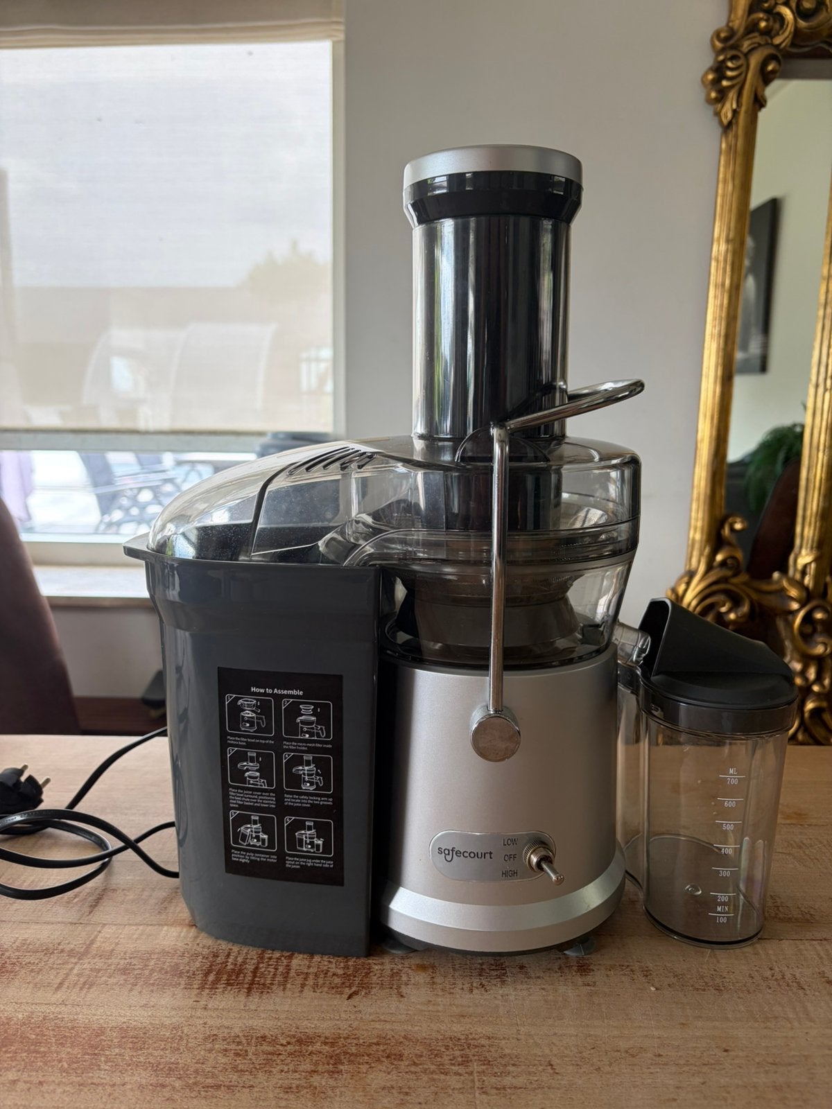 Safecourt Sapcentrifuge juicer, Witgoed en Apparatuur, Ophalen, Zo goed als nieuw, Sapcentrifuge