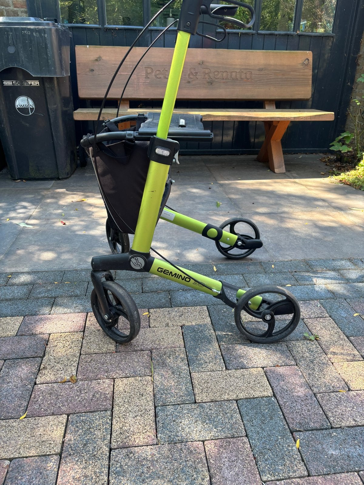 Gemino 30 rollator, Ophalen, Opvouwbaar, Gebruikt