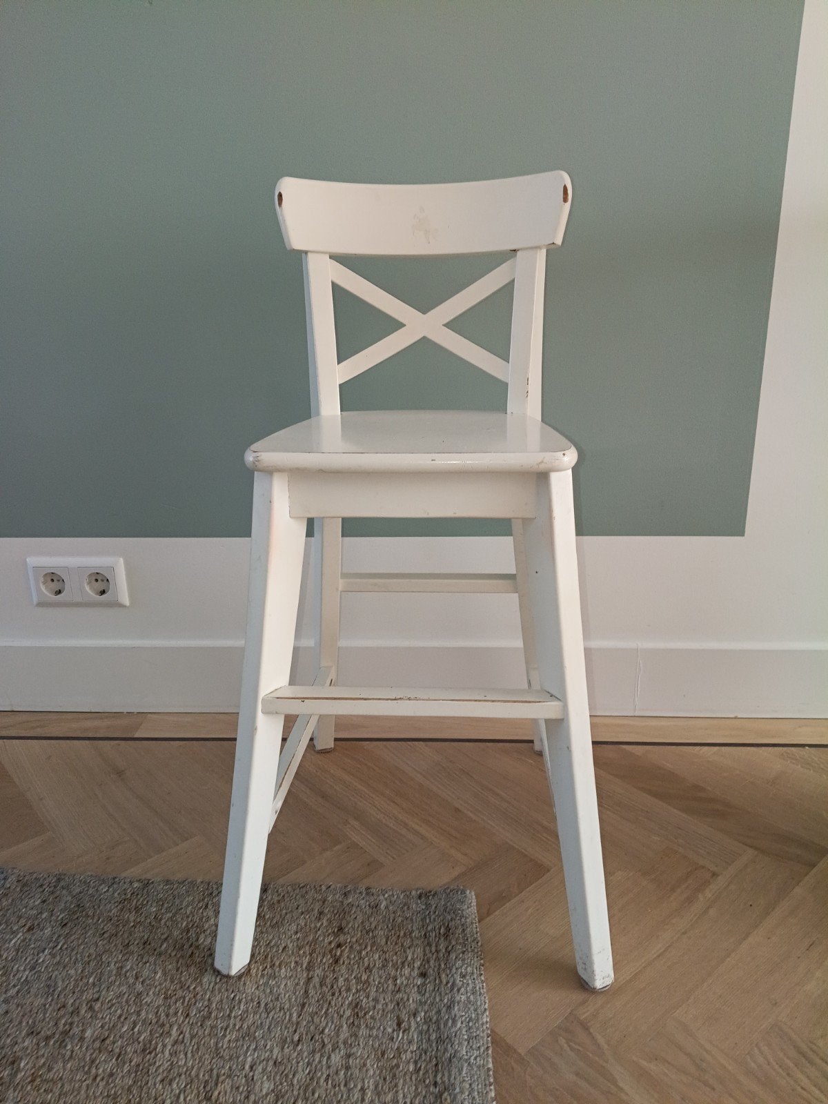 Ikea kinderstoel hoog - ideaal voor aan tafel, Ophalen, Gebruikt, Overige typen, Aanschuifbaar