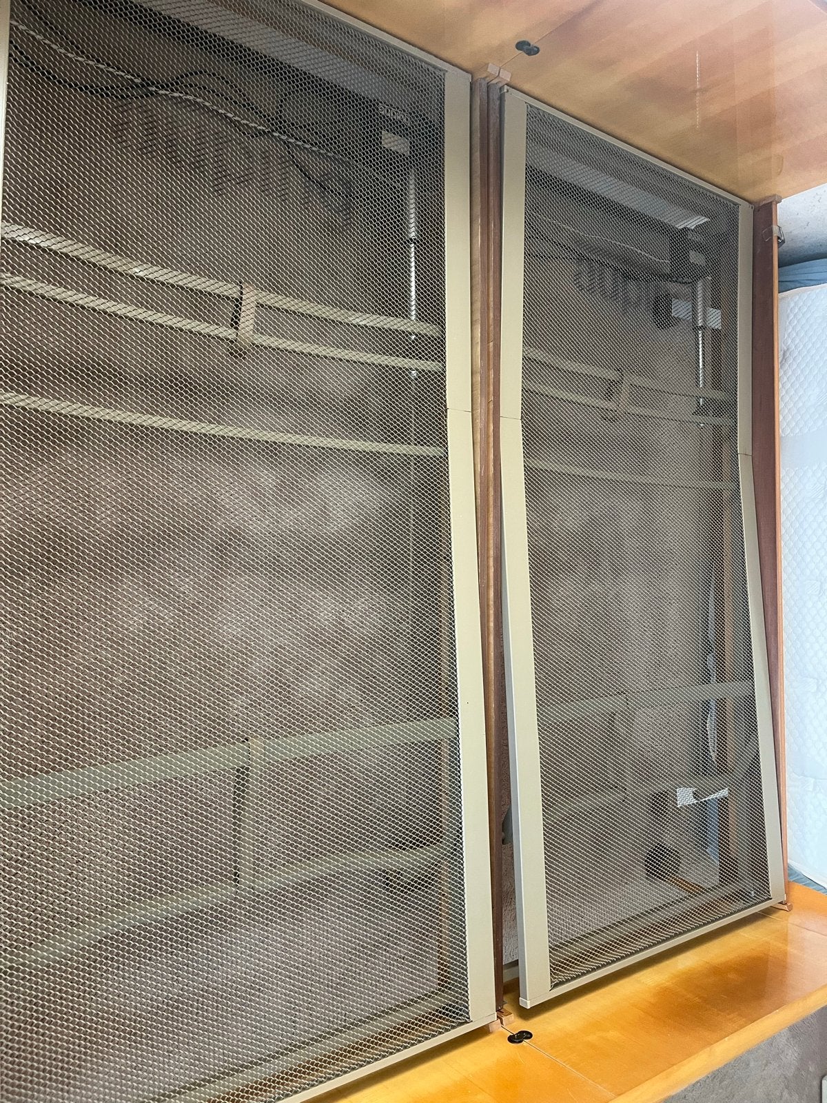 Tweepersoonsbed met houte en verstelbare lattenbodem auping, Ophalen, Bruin, Tweepersoons, 200 cm