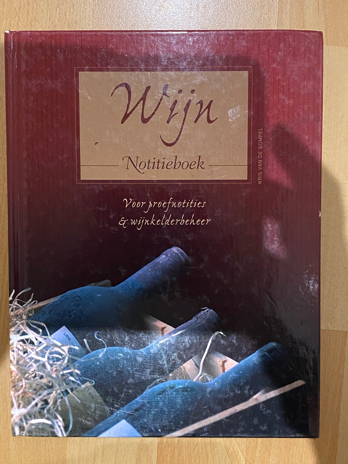 Wijn Notitieboek - Proefnotities & Wijnkelderbeheer, Ophalen of Verzenden, Zo goed als nieuw, Overige onderwerpen