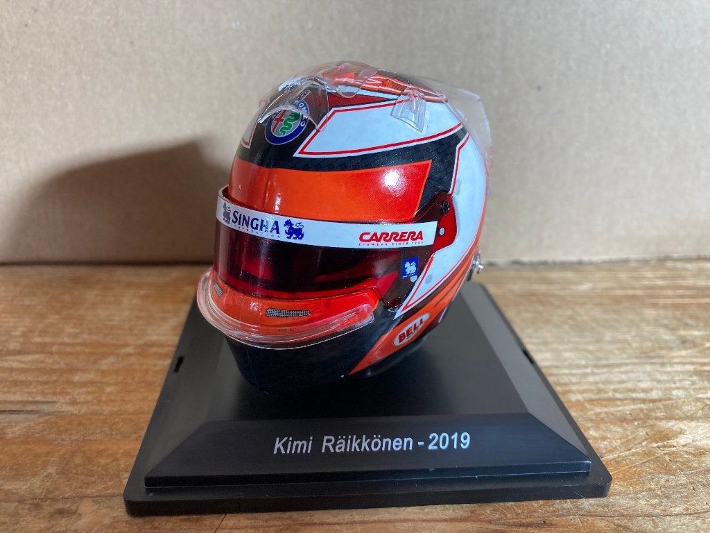 ✅ Kimi Räikkönen 2019 helm 1:5 Spark Alfa Romeo F1, Ophalen of Verzenden, Nieuw, Formule 1
