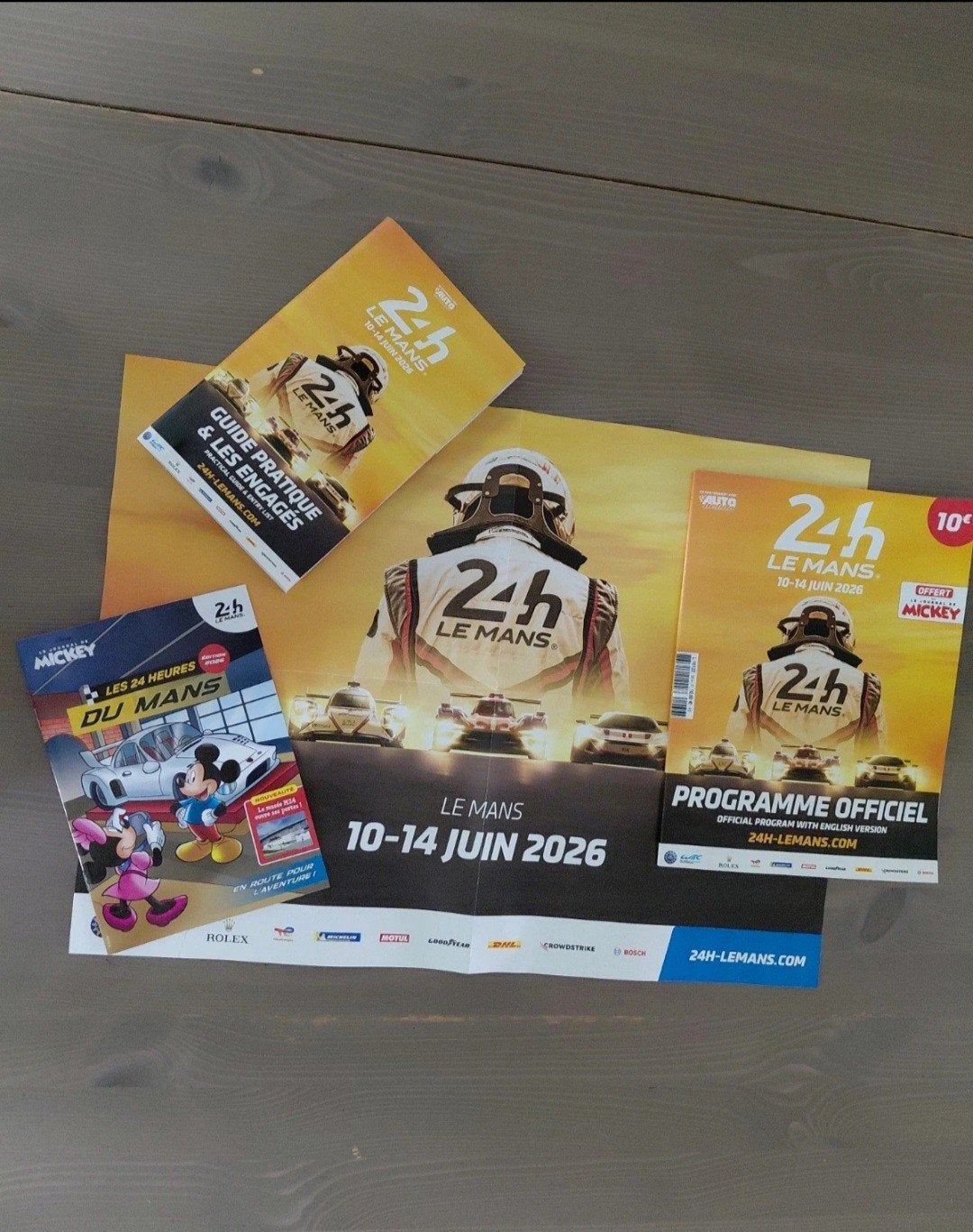 24 uur van Le Mans 2026 Collectie: Programma, Gids & Poster, Ophalen of Verzenden, Zo goed als nieuw, Algemeen