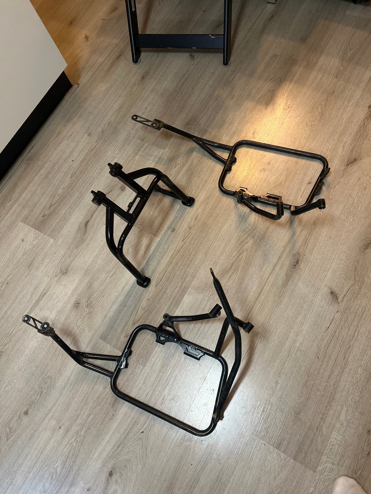 KTM Adventure 950/990 Kofferbeugelset & Middenbok, Ophalen of Verzenden, Gebruikt