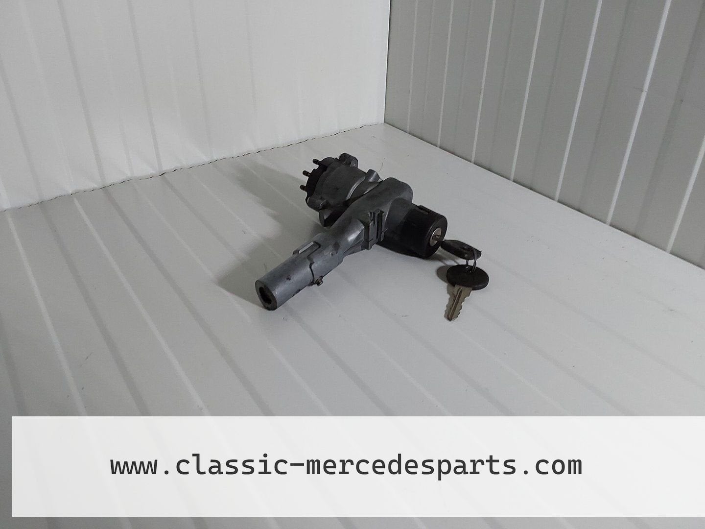 Mercedes W123 benzine 1976-1980 Contactslot met stuurslot, Auto-onderdelen, Carrosserie en Plaatwerk, Gebruikt, -, Ophalen of Verzenden