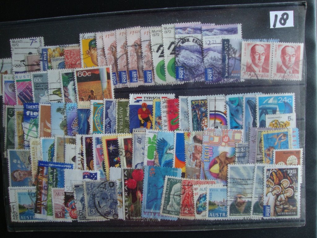 australia, Verzenden, Gestempeld